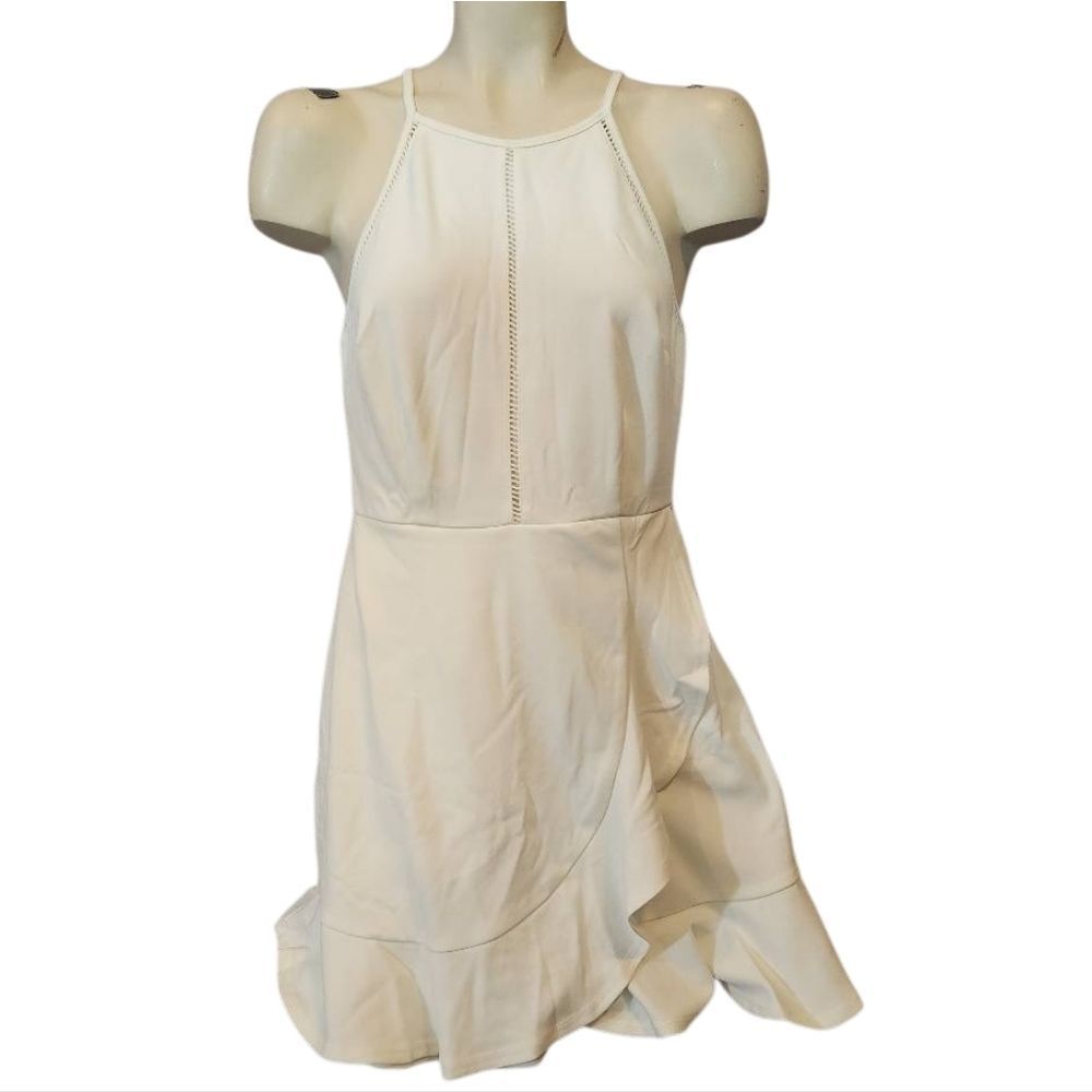 Speechless Elegant White Sleeveless Dress Size Medium